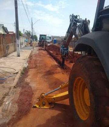 MT:  SERVIÇOS:    Com foco na universalização, Águas de Diamantino realiza obras de implantação da rede de esgoto