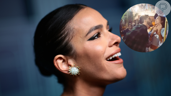 Bruna Marquezine comenta romance com João Guilherme após vídeo em festa: ‘Queria estar com tempo…’