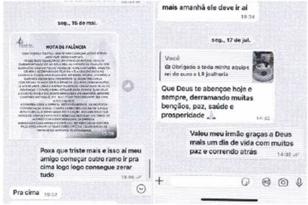 Após espancamento, credor chama vítima de “irmão” e “amigo”