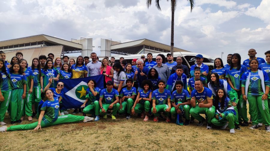 MT:  EM RIBEIRÃO PRETO:  Estudantes representam Mato Grosso nos Jogos da Juventude