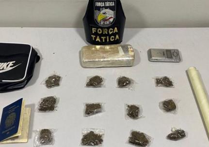 EM BAIRRO DE CUIABÁ: Homem é preso com 12 porções de maconha durante operação policial