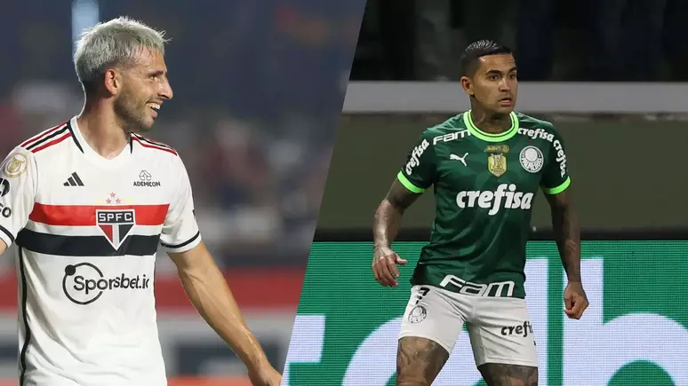 Palmeiras e São Paulo vão para clássico sem principais nomes dos últimos anos