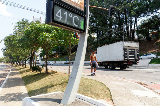 MT:  CALOR INTENSO:   Inmet emite aviso de perigo para Mato Grosso e mais 4 estados