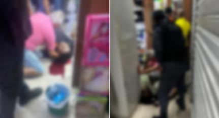 TIROS NA CABEÇA: Vídeo – Dois comerciantes são assassinados e dois ficam feridos no Shopping Popular de Cuiabá