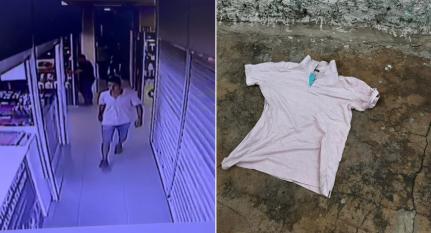 Atirador trocou de roupa na fuga para enganar polícia