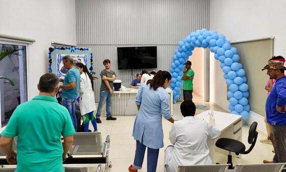 MT:  NOVEMBRO AZUL:   Hospital Regional de Sorriso realiza vacinação, exames e palestra voltada para saúde do homem