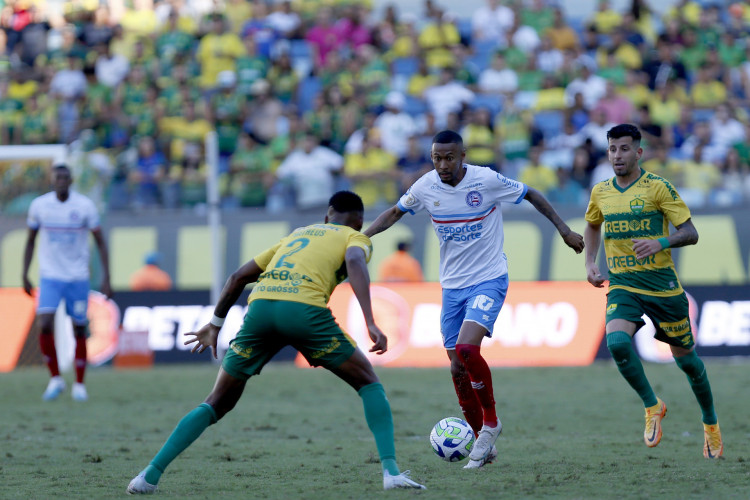 MT:  Bahia e Cuiabá jogam nesta quinta-feira na Arena Fonte Nova em duelo para se afastarem de vez do Z4