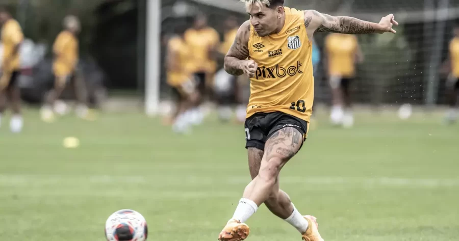 Grêmio avança para contratar atacante Soteldo, do Santos