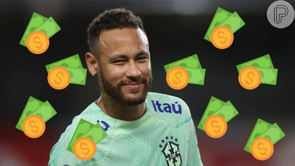 570 milhões? Trocado! Sem jogar no Al-Hilal, Neymar ganha mais que a Mega Sena da virada em oito meses