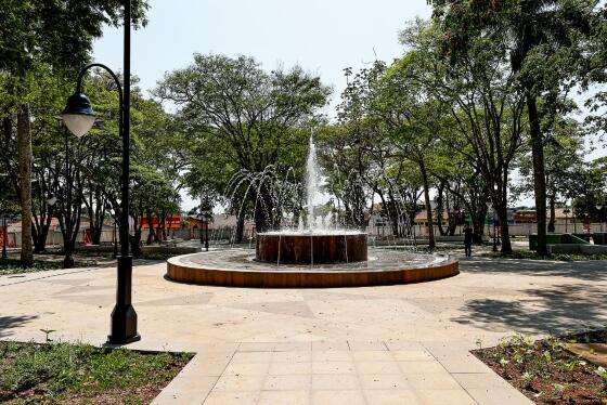 MT.   FOMENTO AO TURISMO.       Governo de MT entrega reforma da praça de Chapada dos Guimarães neste sábado