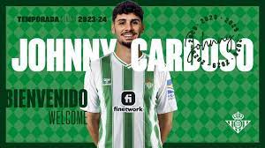 Jhonny, ex-Internacional, é anunciado pelo Real Betis com contrato até 2029