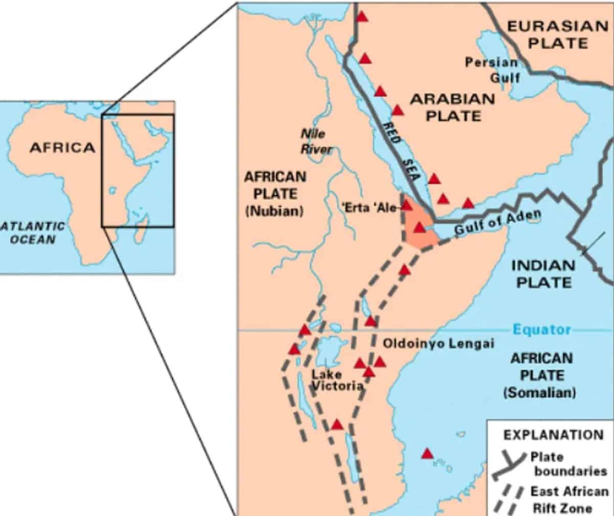 África pode se dividir em dois continentes; novo oceano pode surgir