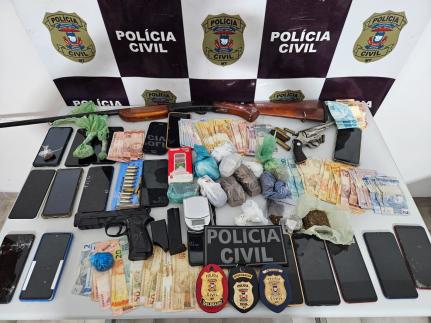 Polícia Civil cumpre 20 mandados judiciais contra traficantes de Diamantino