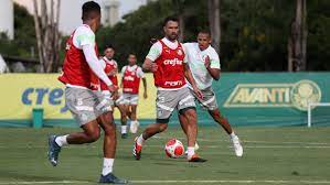 Com treinos técnico, físico e tático, Palmeiras repete trabalho em dois períodos antes de jogo-treino