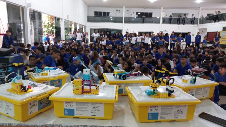 MT:   VOLTA ÀS AULAS:  Palestra com exposição de robótica reúne estudantes em escola de Guarantã do Norte