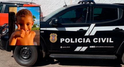 POLÍCIA FAZ BUSCAS: Menino de 5 anos morre após ser baleado pelo companheiro da avó em Paranatinga