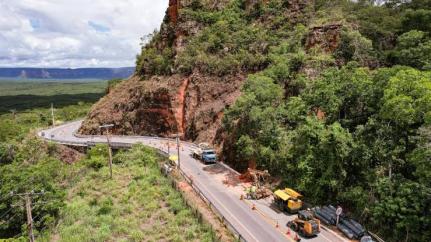 MT:  TÚNEL DE 50 METROS:  Projeto técnico para o Portão do Inferno será concluído em até 30 dias