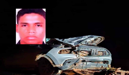 MOTORISTA FUGIU: Motociclista morre em acidente com Fiat Toro na BR-364