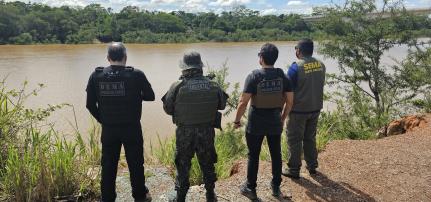 Polícia deflagra operação para apurar descarte ilegal às margens do Rio Cuiabá