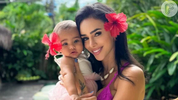 Bruna Biancardi tem babá? Influenciadora explica segredo para viajar com Mavie, sua filha com Neymar