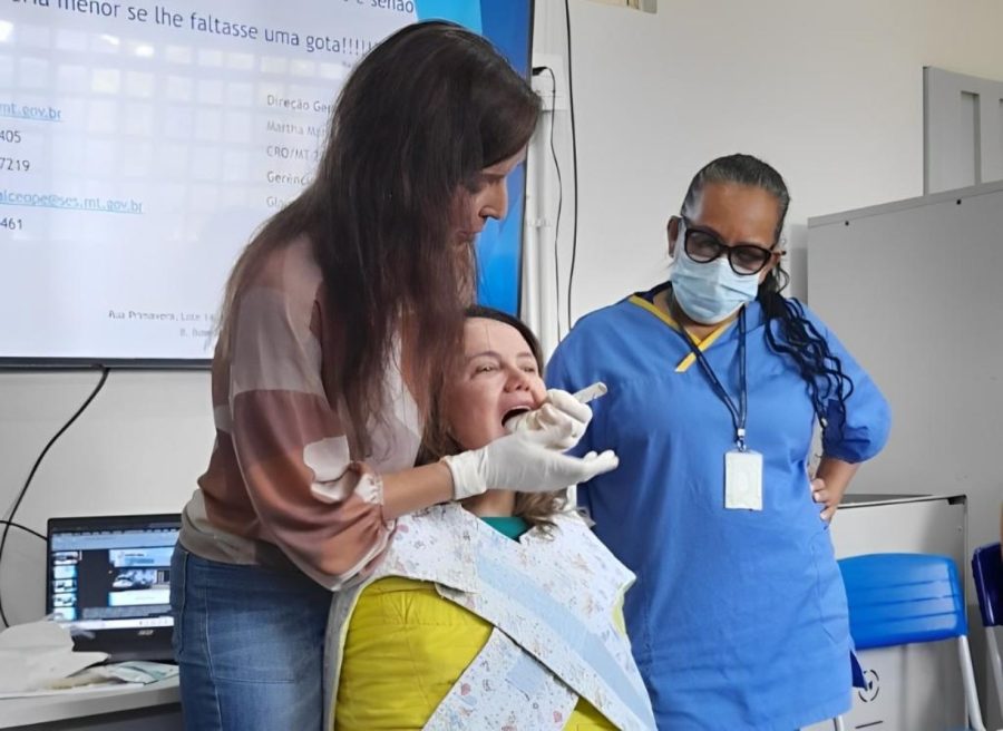 MT: ORIENTAÇÕES:  Centro Estadual de Odontologia para Pacientes Especiais realiza oficinas sobre cuidados com saúde bucal