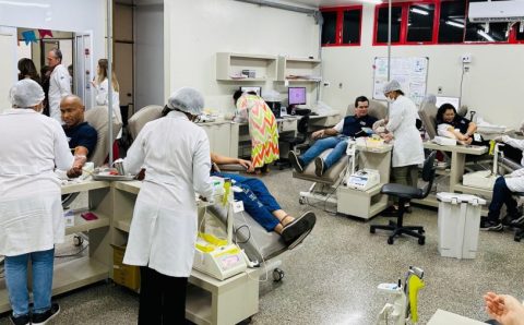 MT Hemocentro homenageia voluntários no Dia Mundial do Doador de Sangue