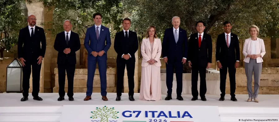 G7 fecha acordo de US$ 50 bilhões de apoio à Ucrânia