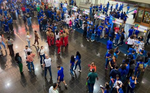 MT: EVENTO DA SEDUC:   Expo Estudantil 2024 reúne mais de mil estudantes em busca de orientação para futuro profissional
