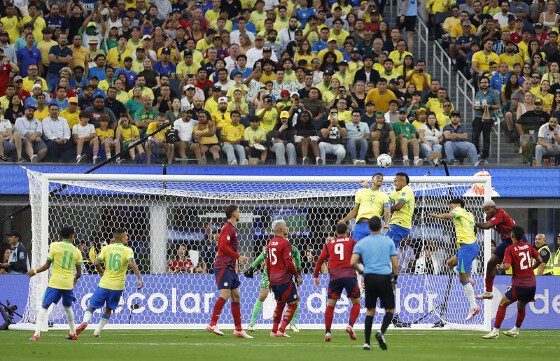 COPA AMÉRICA:   Brasil faz jogo infeliz e fica no empate com a Costa Rica pela Copa América