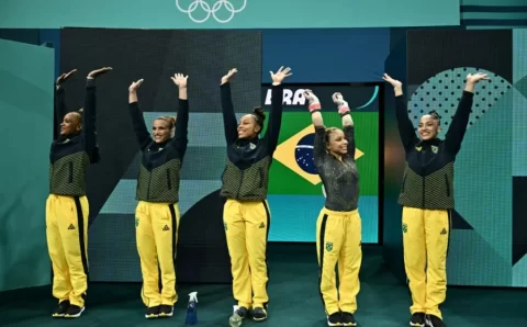 Brasil conquista o bronze na final da ginástica artística por equipes das Olimpíadas de Paris