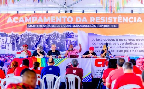 MT:  Aulão do Acampamento da Resistência debate o crescimento e a desigualdade em Mato Grosso