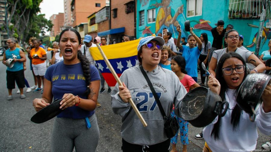 Protestos eclodem na Venezuela após Maduro declarar vitória