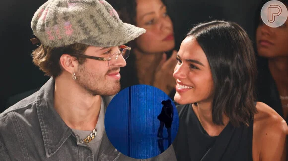 ‘Minha vida’: João Guilherme mostra beijo de tirar o fôlego em Bruna Marquezine e se declara para atriz.