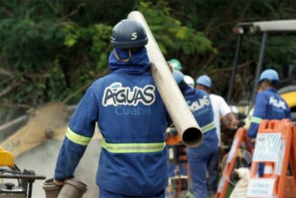 MT:   Manutenção em rede deixa 12 bairros de Cuiabá sem água até sábado