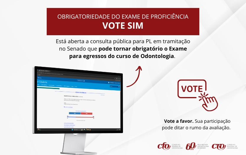 Obrigatoriedade do Exame de Proficiência – Vote SIM