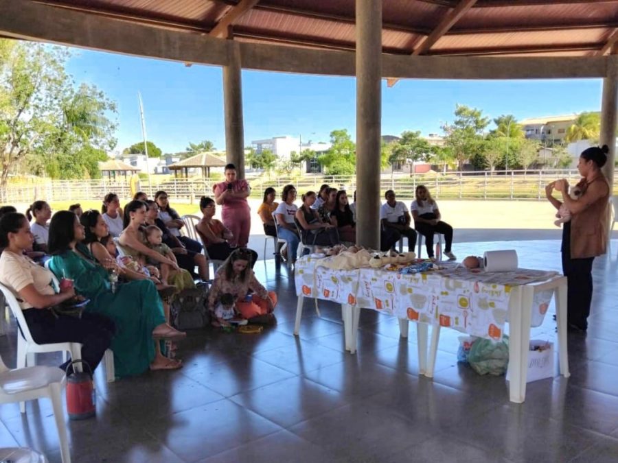 MT:  AGOSTO DOURADO:  Escritório Regional de Saúde de Colíder promove encontro para incentivar a amamentação