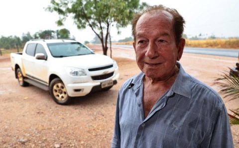 MT:  ESTRADA DO MATÃO:   Moradores de Pontes e Lacerda destacam sonho realizado em ver asfalto na MT-473: “melhor coisa que aconteceu, a estrada era um caos”