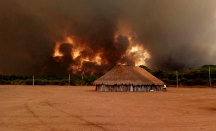 DPU requer pessoal e plano emergencial para combate ao fogo em aldeias