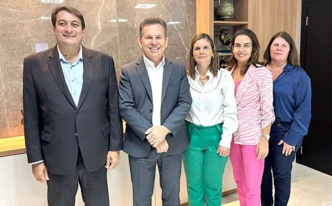 MT:   Em reunião com o governador: Fábio Cardozo articulou apoio do Estado para construção do Hospital Universitário