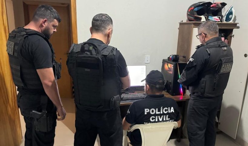 Polícia Civil de MT cumpre mandado em operação nacional contra pirataria digital