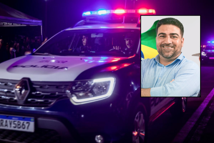 Homem é preso após tacar pedra em candidato a prefeito e o ameaçar de morte