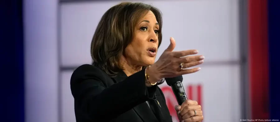 Kamala Harris chama Trump de fascista e descontrolado