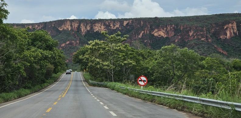 Trânsito no trecho do Portão do Inferno voltará a ser interrompido em caso de chuvas intensas