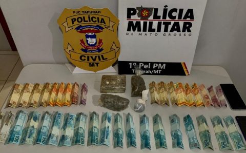 Ação integrada entre Polícia Civil e Polícia Militar prende casal de traficante