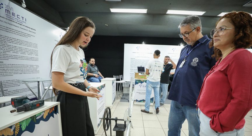 Pesquisa ambiental, cão robótico para cegos e dispositivo para tratamento de esgoto: confira os projetos de inovação de estudantes mato-grossenses