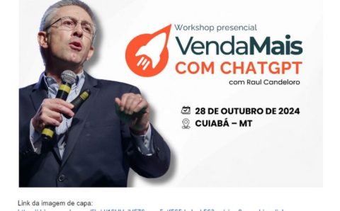 Workshop VendaMais com Raul Candeloro chega a Cuiabá para revolucionar suas vendas