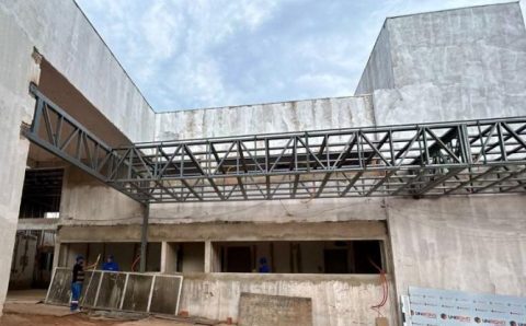 Obras de construção da nova sede do Cermac e MT Hemocentro chegam a 45% de execução