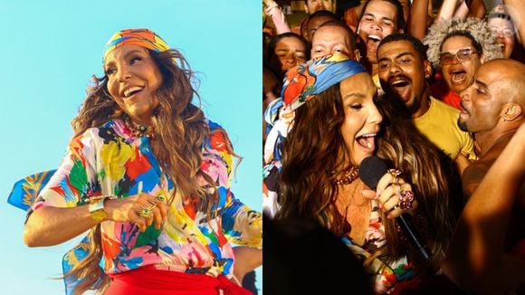 Rainha da Bahia! Ivete Sangalo arrasa com look vibrante e se joga no meio dos fãs durante gravação de novo EP