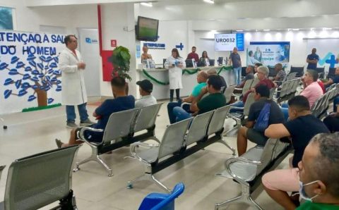 MT:  Saúde do Homem:  Hospital Metropolitano realizou 65 atendimentos preventivos ao câncer de prostata em mutirão