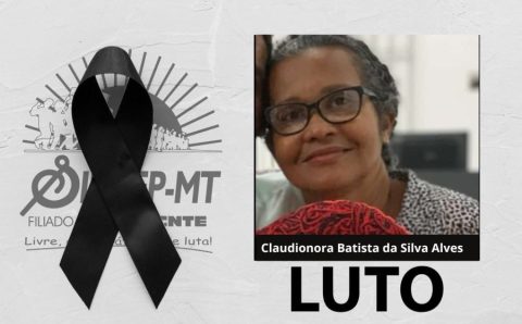 Nota de Pesar – Professora Claudionora Batista da Silva Alves